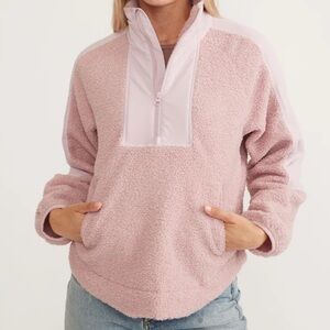 NWT Marine Layer Sherpa pullover, size XL